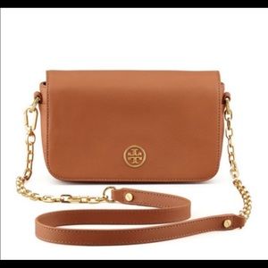 Tory Burch Tan Robinson Handbag Shoulder Bag